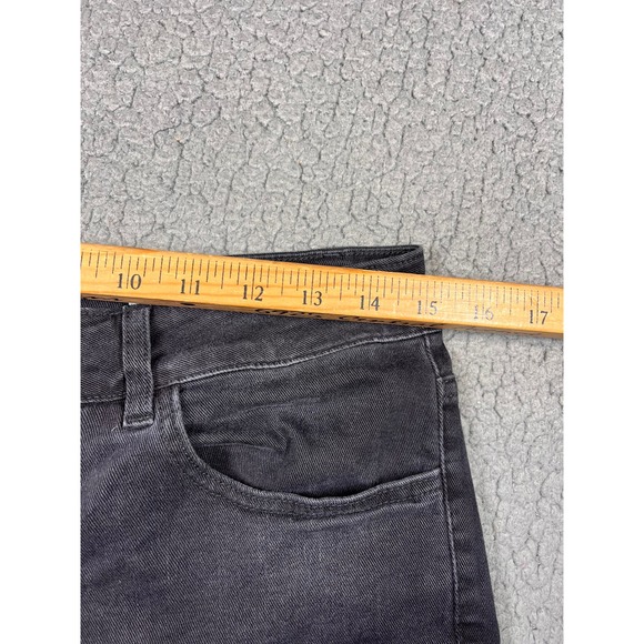 Closed Baker 1920 Slim Jeans Womens 29 Black Raw Hem Candiani Denim Made Italy - Picture 9 of 12